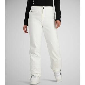 Obermeyer Sugarbush Stretch White Snow Ski Pants Size 8 NWT